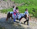 Beim Reiten