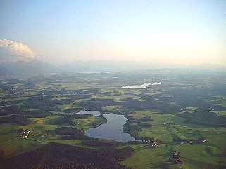 Landschaft rund um B&ouml;bing