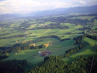 Landschaft rund um B&ouml;bing