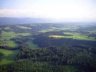 Landschaft rund um B&ouml;bing